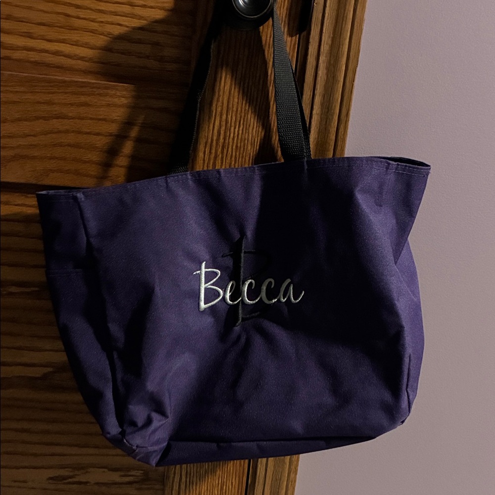Dark Purple Tote Bag
